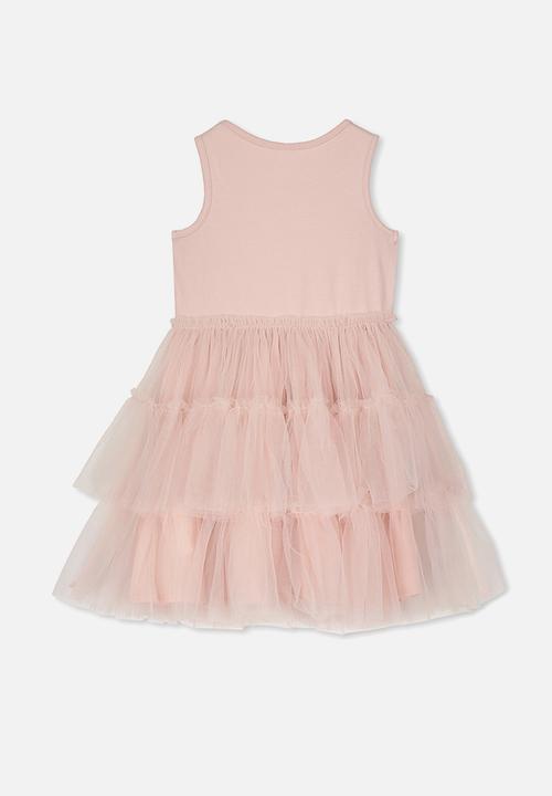 Cotton On - Iris tulle dress - pink 