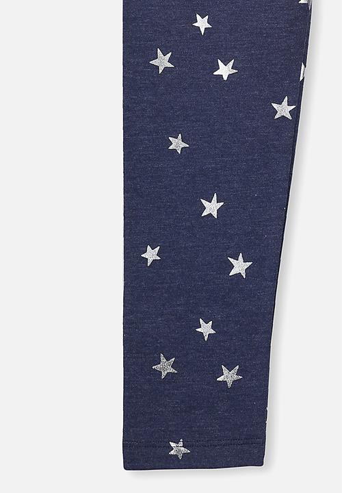 Cotton On - Huggie tights - navy 