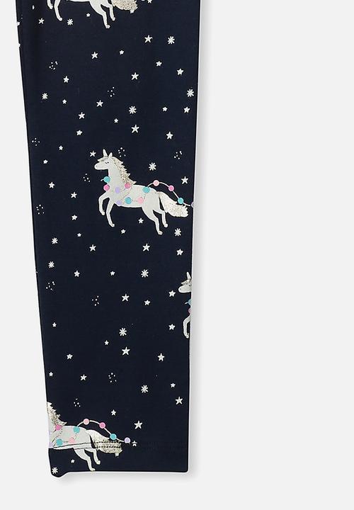 Cotton On - Huggie tights - navy