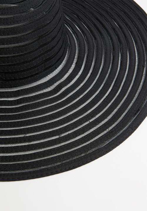 Superbalist - Selma straw hat - black