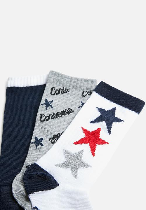 Converse - Converse script crew 3 pack - mutli