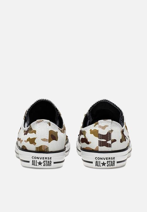 Converse - Chuck Taylor All Star Allover Camo ox vintage - white / black
