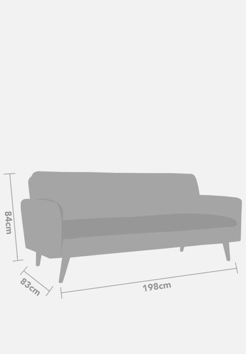 Sixth Floor - Finn sleeper couch - dark grey