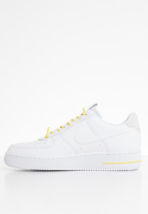 Nike - Air Force 1 '07 Lux - white-chrome yellow-black
