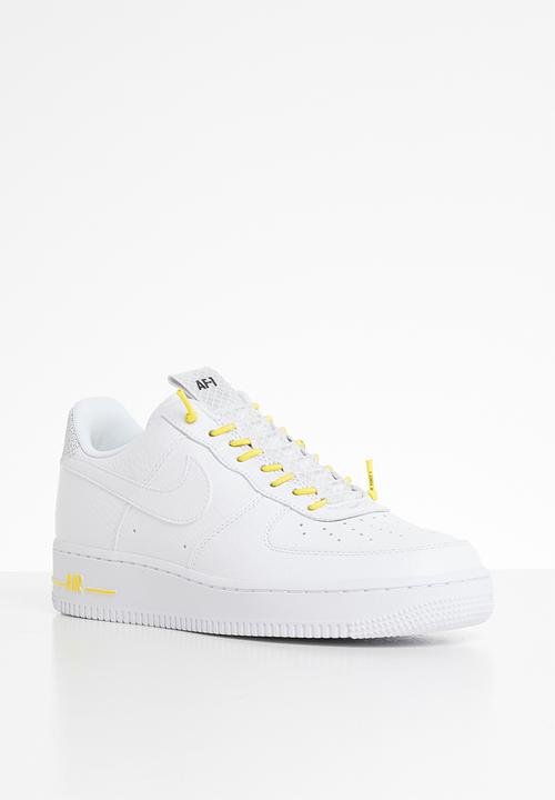 Nike - Air Force 1 '07 Lux - white-chrome yellow-black