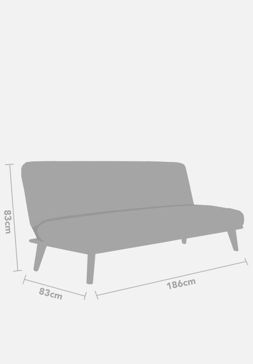 Sixth Floor - Willow sleeper couch - green