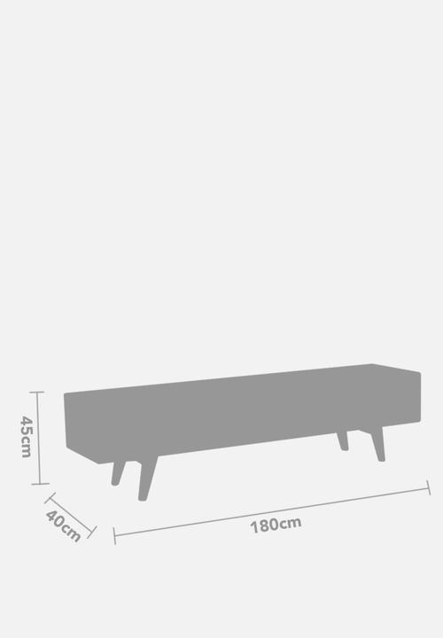 Basics - Hanson tv unit - white