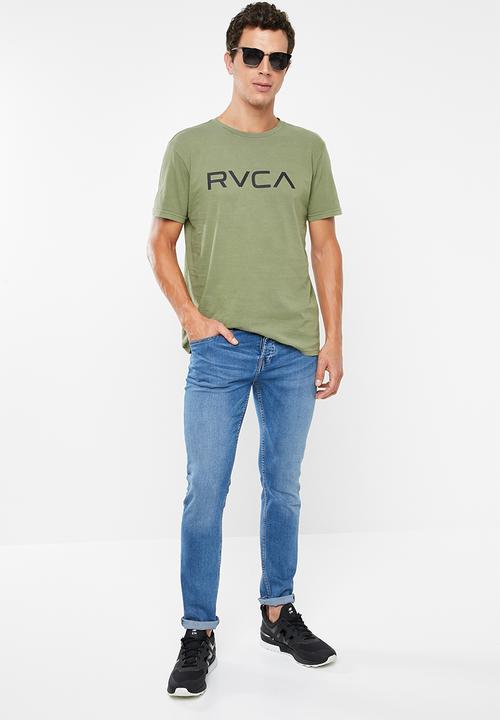 RVCA - Big pigment short sleeve tee - green