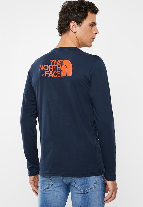 The North Face - Easy long sleeve tee - navy