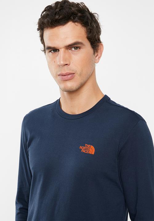 The North Face - Easy long sleeve tee - navy