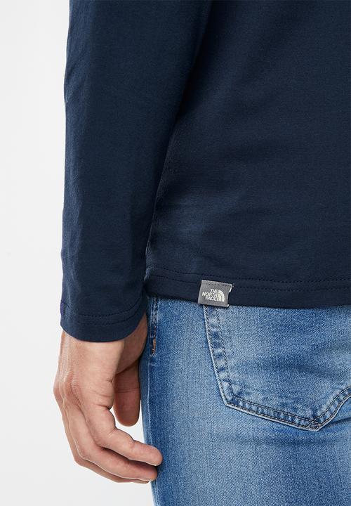 The North Face - Easy long sleeve tee - navy