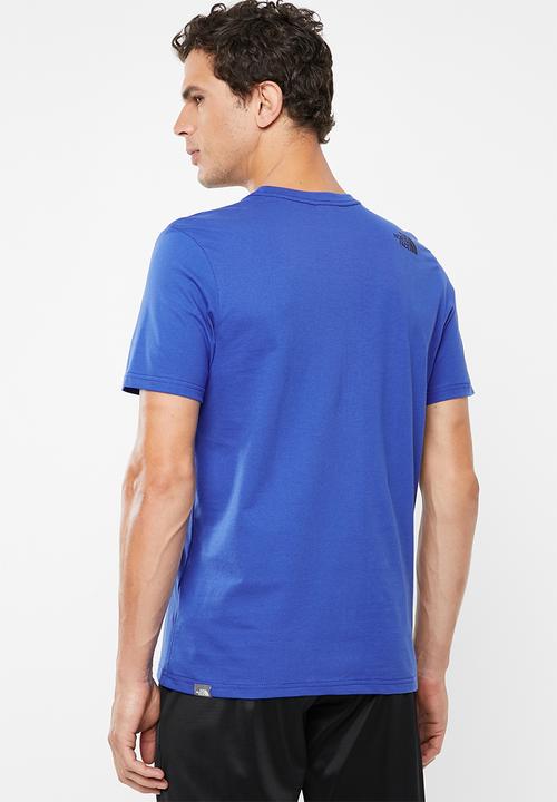 The North Face - Simple dome short sleeve tee - blue