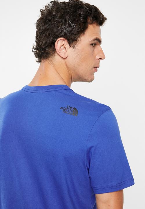The North Face - Simple dome short sleeve tee - blue