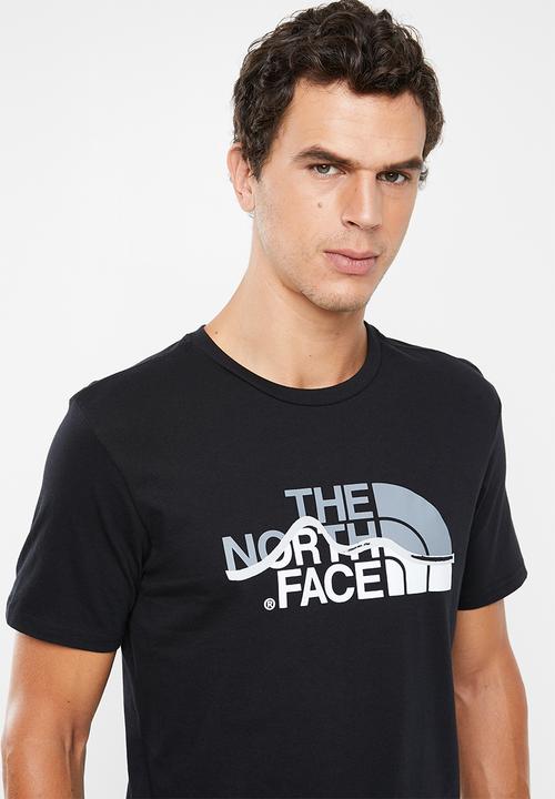 The North Face - Mountain line short sleeve tee - black