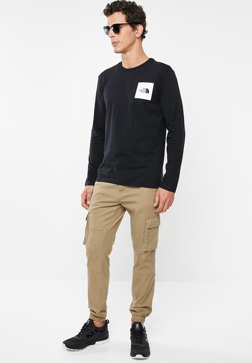The North Face - Easy long sleeve tee - black