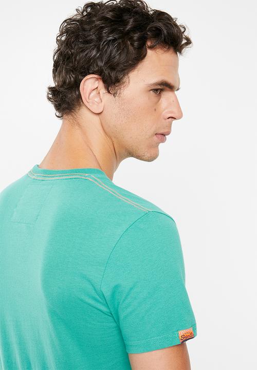 Superdry. - Heritage classic tee - green