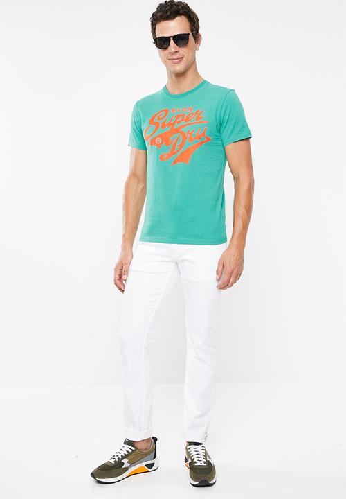 Superdry. - Heritage classic tee - green