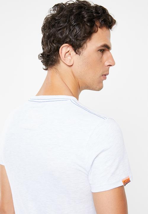 Superdry. - Heritage classic tee - white