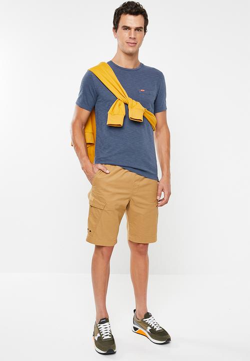 Superdry. - Dry originals pocket tee - blue