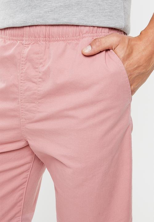 Superdry. - World wide chino shorts - pink
