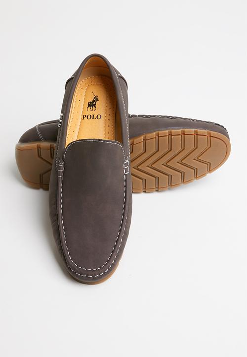 POLO - Ben slip-on driver - brown 