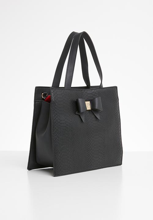 Pierre Cardin - Becca structured crossbody - black 