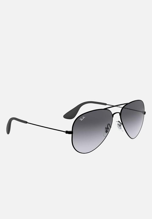 Ray-Ban - Ray-ban aviator sunglasses 58mm - black & grey