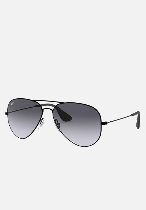 Ray-Ban - Ray-ban aviator sunglasses 58mm - black & grey