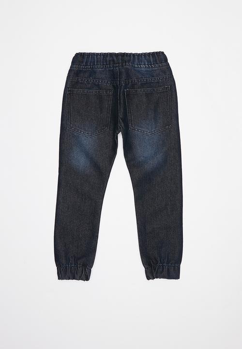 Pop Candy - Boys jogger with tape - navy