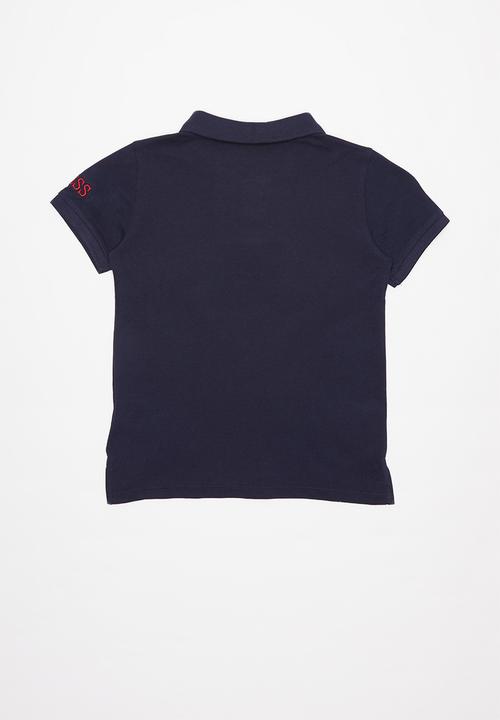 GUESS - Teen short sleeve Guess core polo - navy