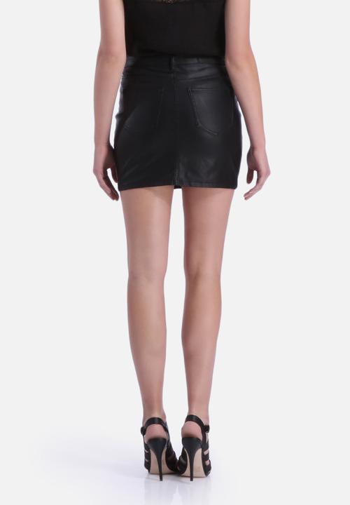 Vero Moda - Wonder Short PU Skirt