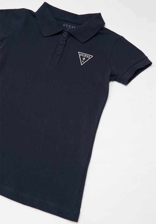 GUESS - Classic Guess polo - navy 