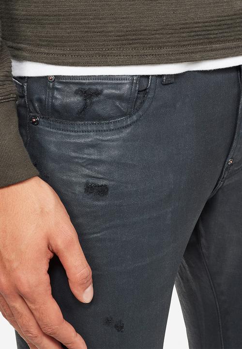 G-STAR - Revend skinny  jeans - black