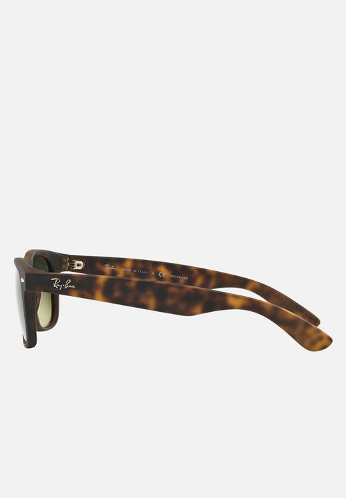 Ray-Ban - New wayfarer polarized sunglasses 55mm - matte havana