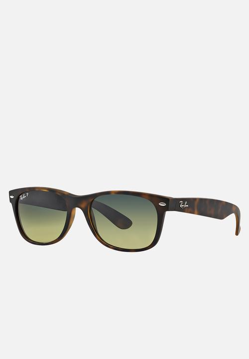 Ray-Ban - New wayfarer polarized sunglasses 55mm - matte havana