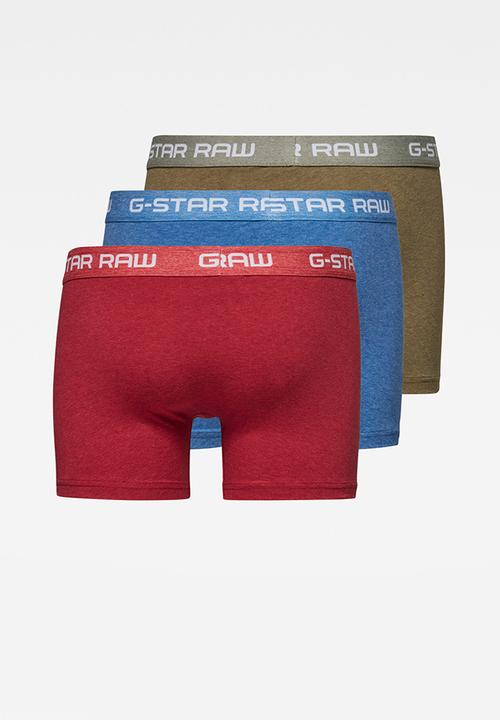 G-STAR - Classic trunk 3 pack underwear - multi 