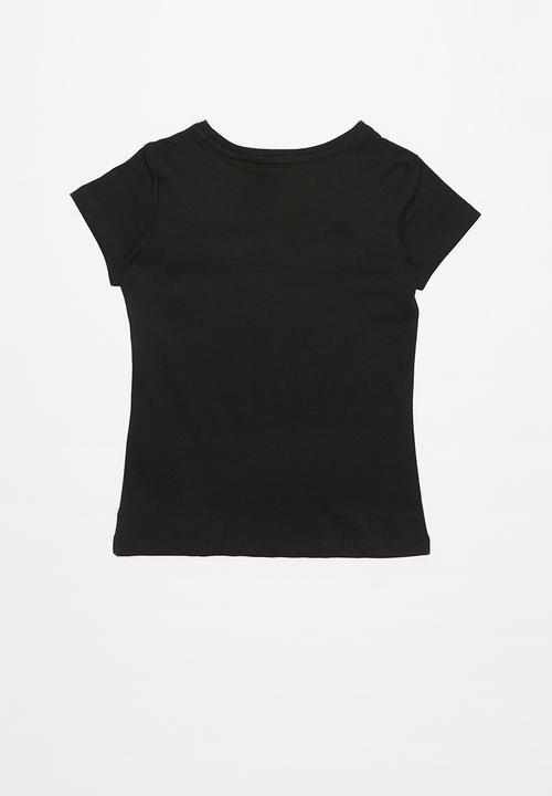GUESS - Girls flower bomb tee - black