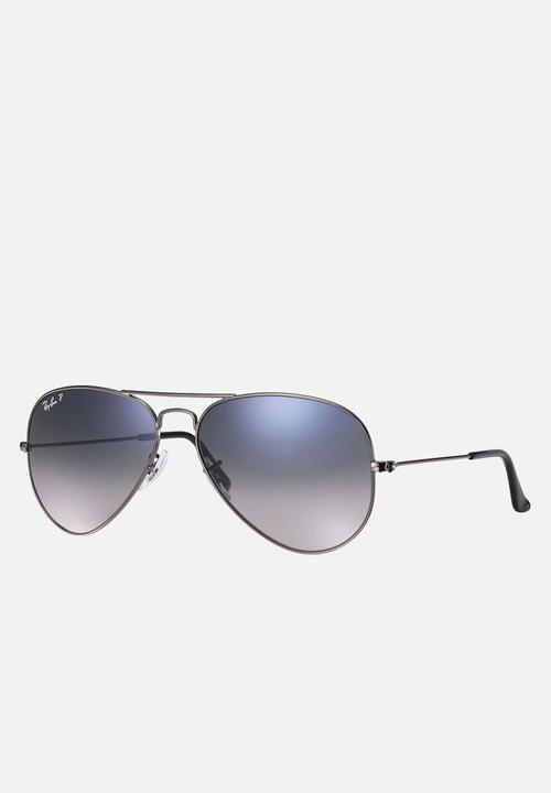 Ray-Ban - Aviator large metal sunglasses 55mm - gunmetal