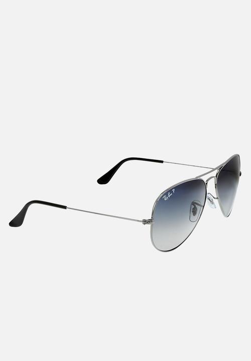 Ray-Ban - Aviator large metal sunglasses 55mm - gunmetal