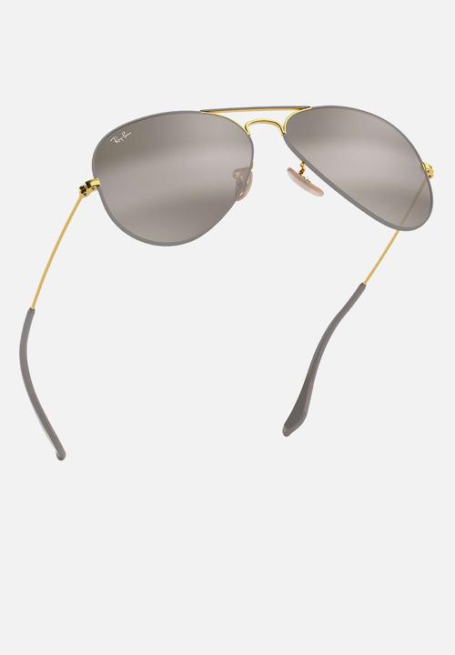 Ray-Ban - Ray-ban aviator sunglasses 58mm - gold & grey