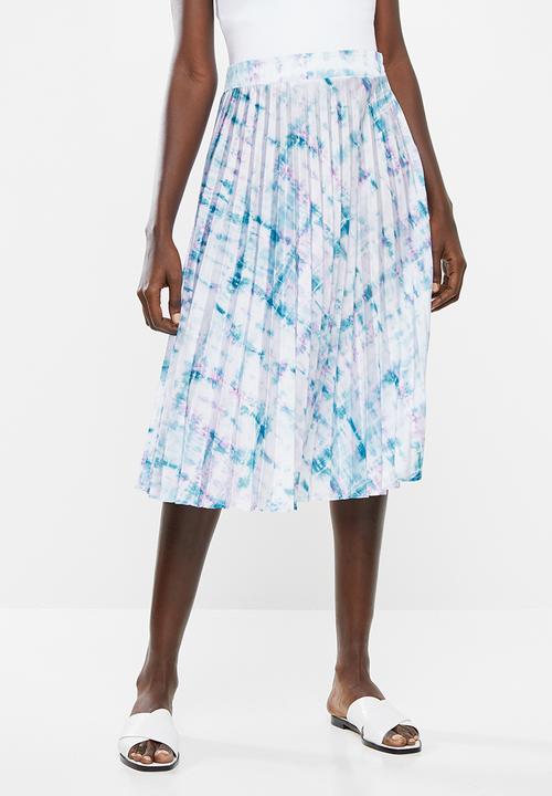 Superbalist - Printed pleated skirt - multi 