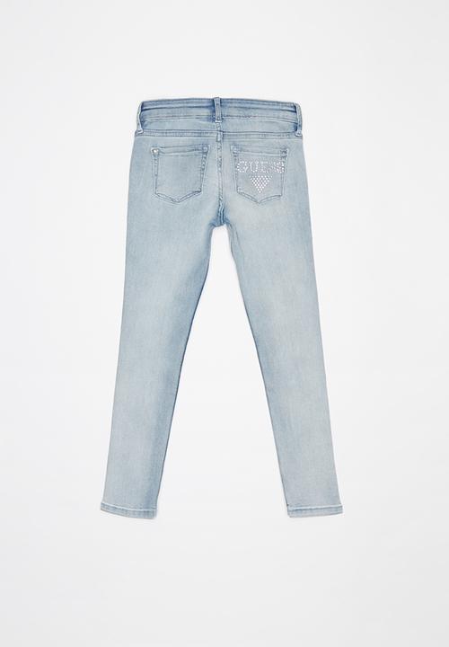 GUESS - Teens skinny jeans - blue