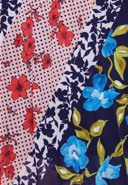 Superbalist - Printed pleated skirt - multi