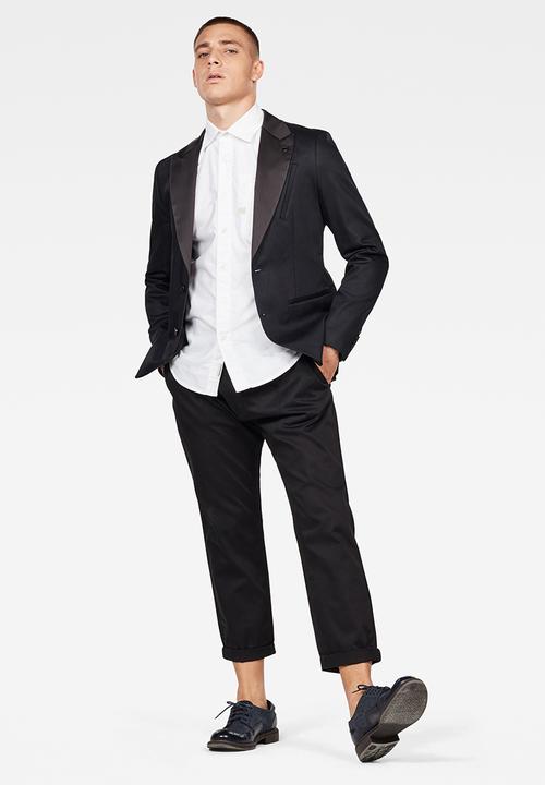 G-STAR - Brimstum 1 pocket slim shirts  - white