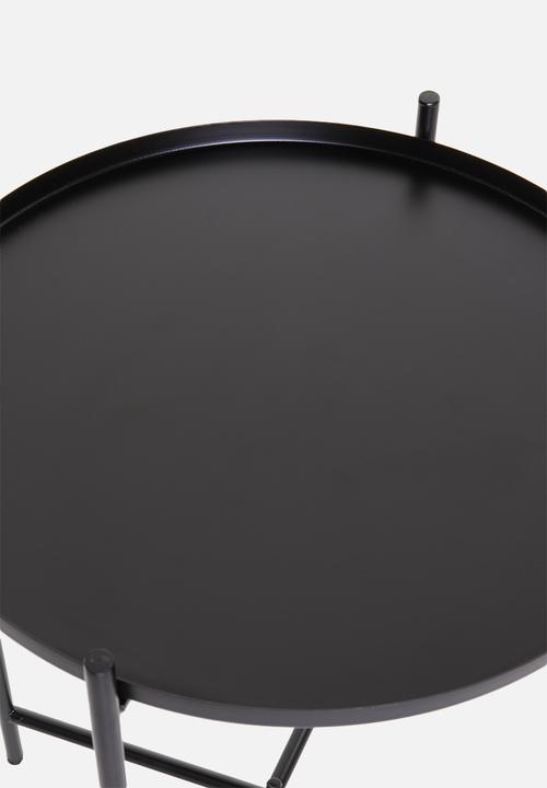 Sixth Floor - Dianara tray table - black 
