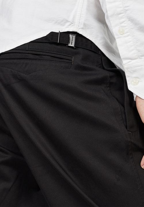 G-STAR - Varve relaxed chino  - dark black