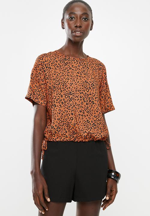 Superbalist - Drawcord shell blouse - multi 