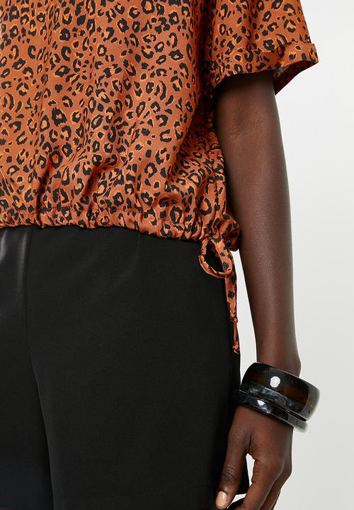 Superbalist - Drawcord shell blouse - multi 