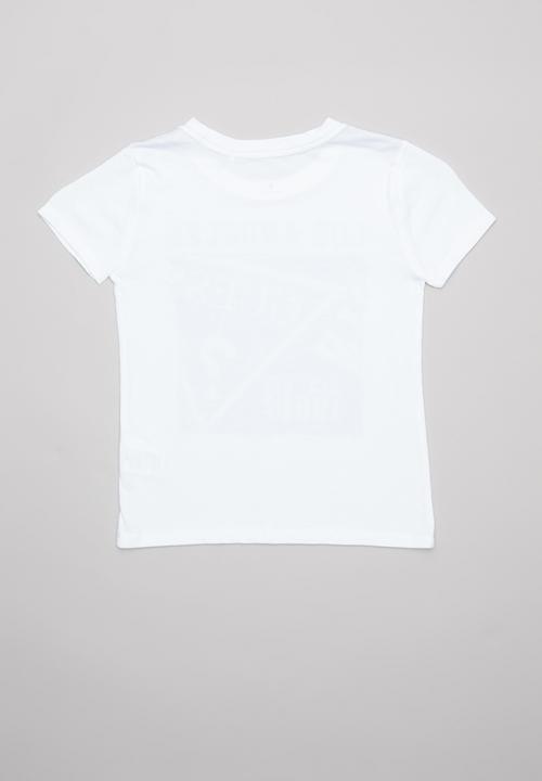 GUESS - Short sleeve Guess stamp tee - white