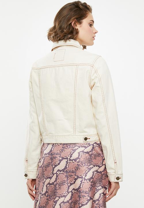 Superbalist - Denim jacket - cream 